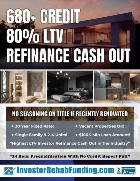 Investor Rehab Funding
